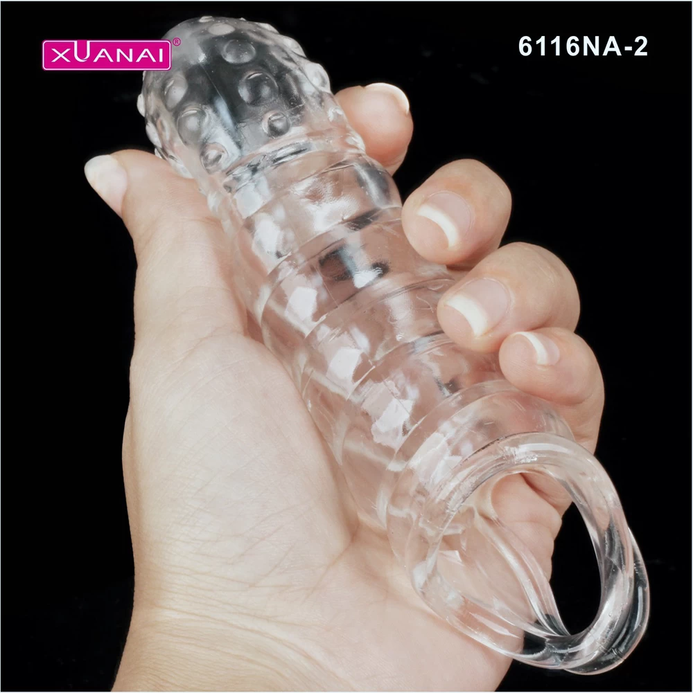 Xuanai Crystal Penis bao đôn dên kéo dài thời gian dương vật