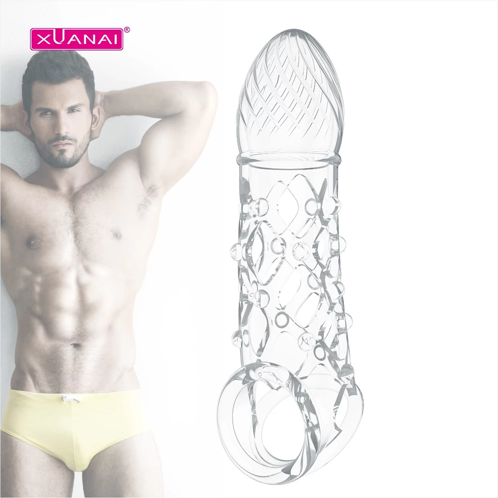 Xuanai Crystal Penis bao đôn dên kéo dài thời gian dương vật