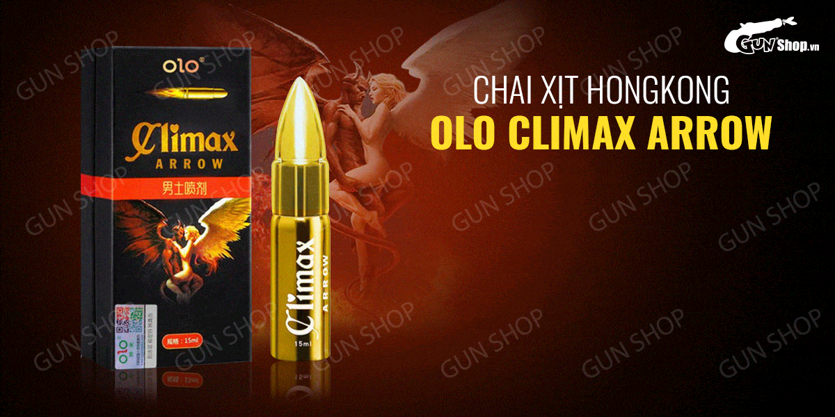  Địa chỉ bán Chai xịt HongKong OLO Climax Arrow - Kéo dài thời gian - Chai 15ml giá sỉ