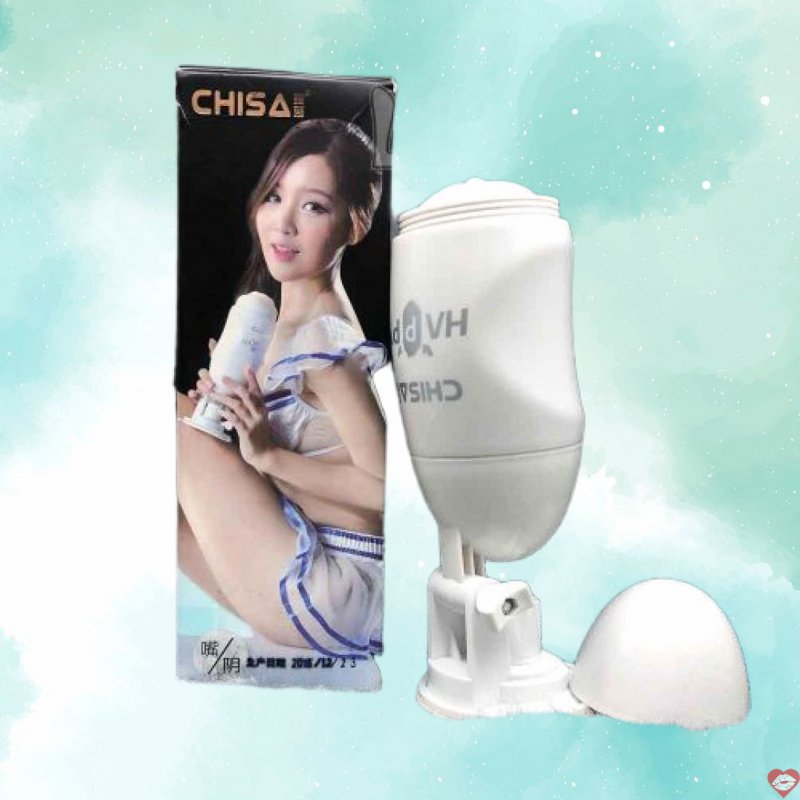 Cốc thủ dâm Happy 2 đầu rung gắn tường xoay 180 độ