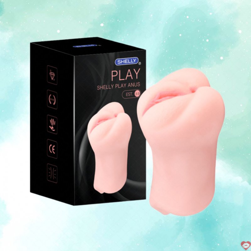 Âm đạo giả nguyên khối silicon Shelly Play Anus 530g