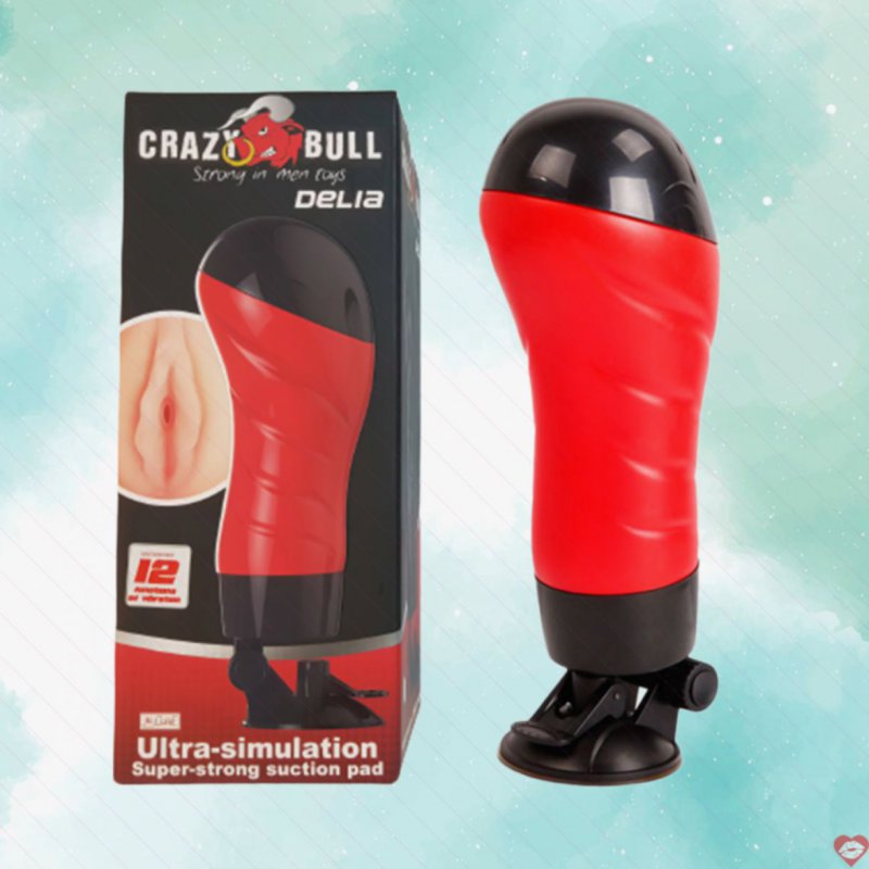 Âm đạo giả đa năng Baile Crazy Bull Red Delia