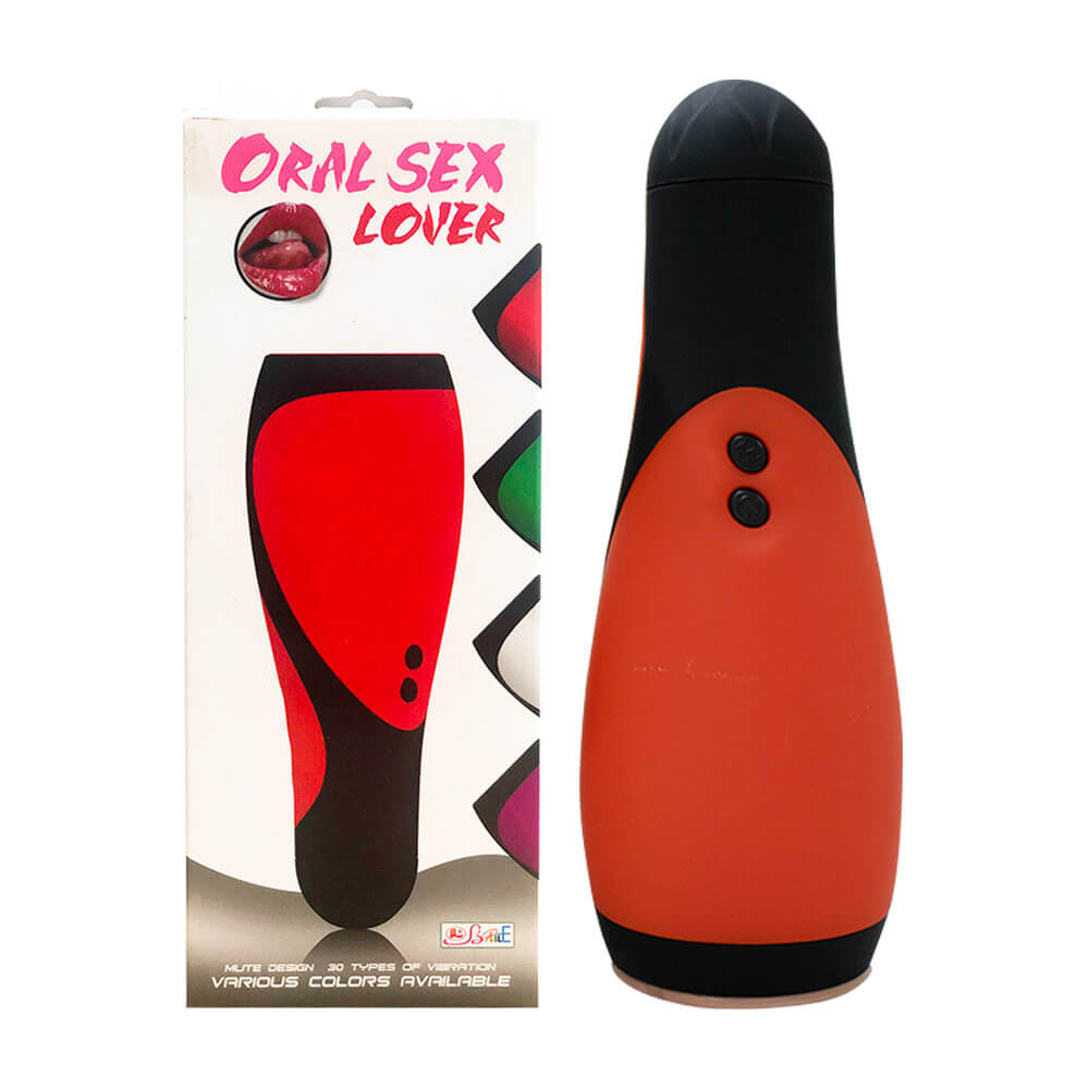 Âm đạo giả Baile Oral Sex Lover rung 30 chế độ siêu thực