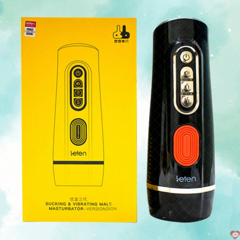 Âm đạo giả đa năng Leten Sucking & Vibrating Male Masturbator V3