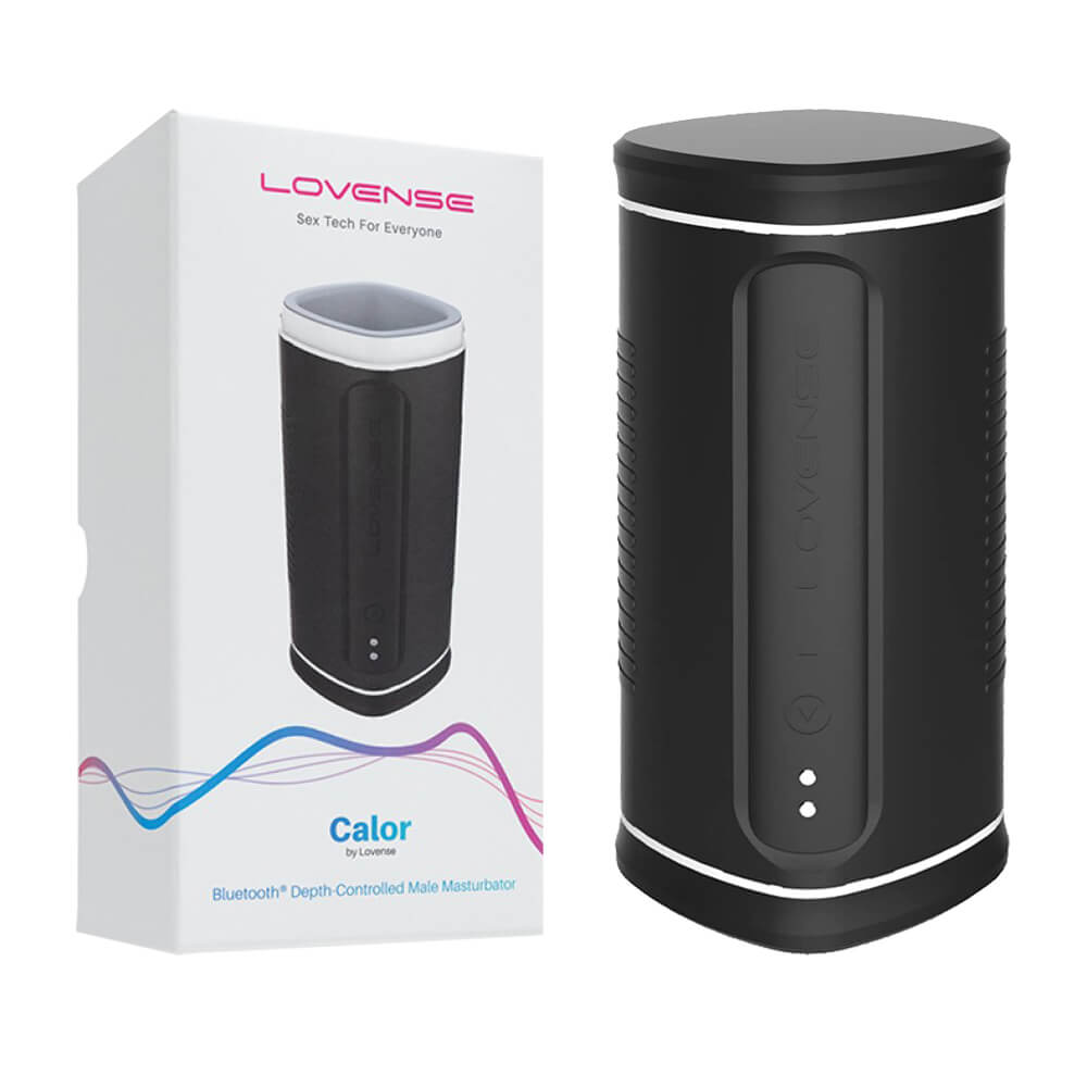Âm đạo giả Lovense Calor đa năng rung nhiệt app sạc tiện lợi