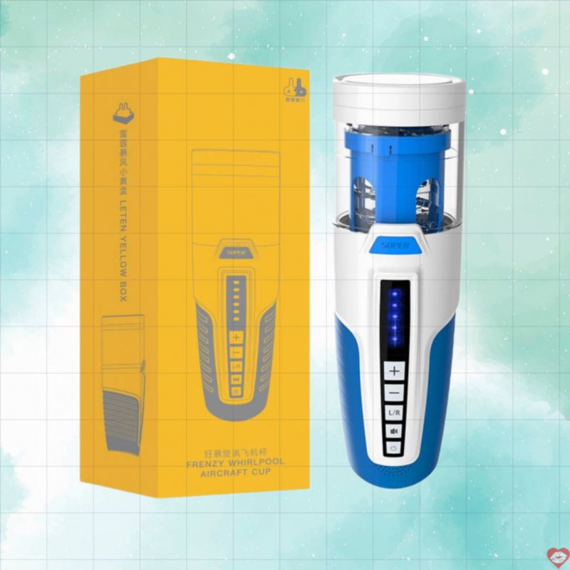 Âm đạo giả đa năng Leten Frenzy Whirlpool Aircraft Cup