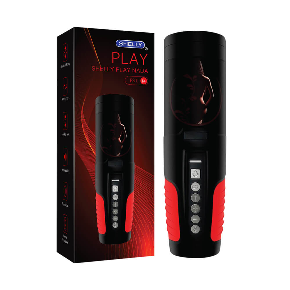 Âm đạo giả Shelly Play Nada đa năng| 7 chế độ xoay| mềm mại| khoái cảm tuyệt đỉnh