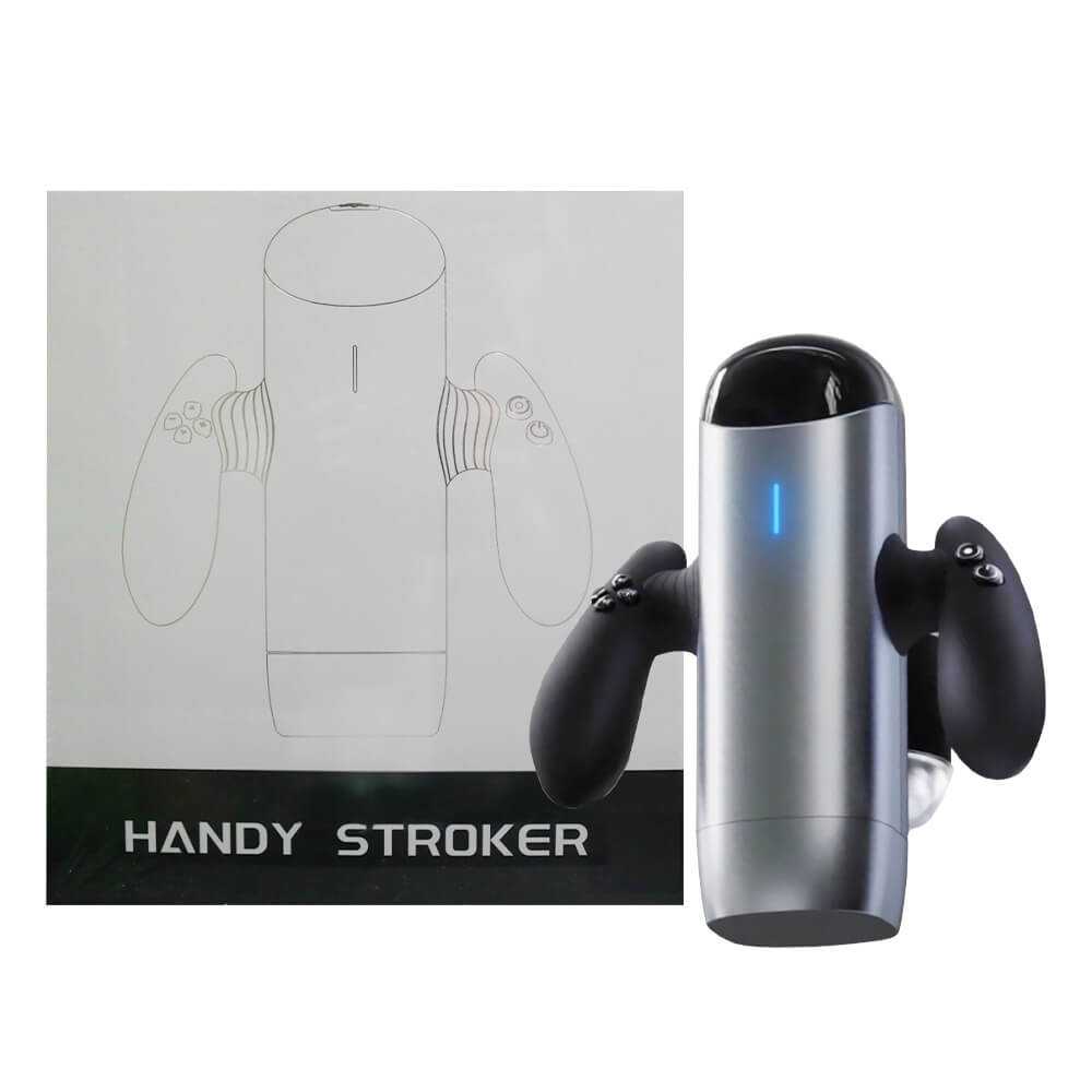 Âm đạo giả đa năng Handy Stroker kẹp điện thoại rung thụt hiện đại