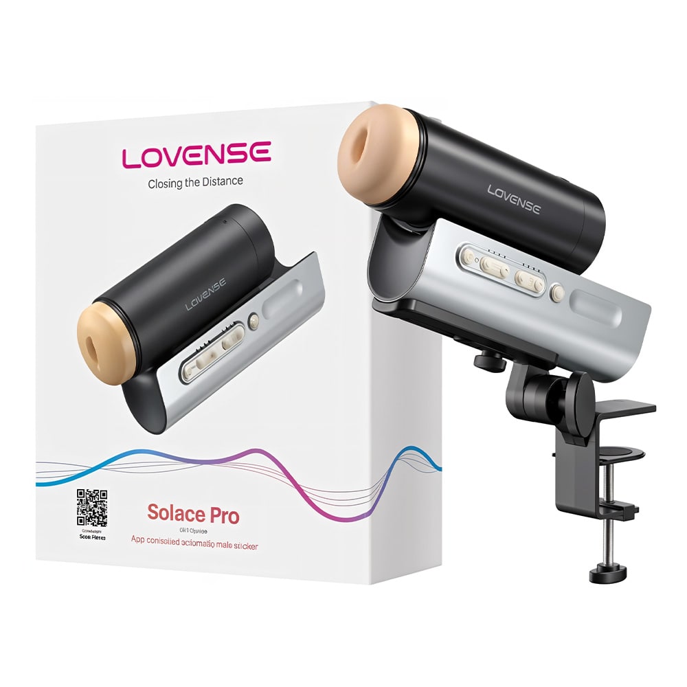 Âm đạo giả Lovense Solace Pro đa năng xoay 180 độ điều khiển qua app tiện lợi