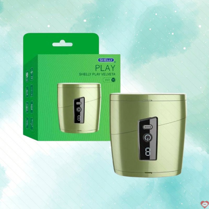 Âm đạo giả rung thụt tự động Shelly Play Velveta