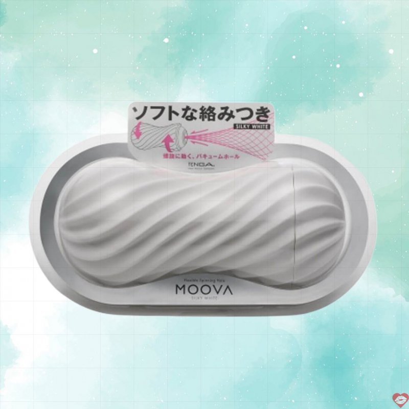 Âm đạo giả Tenga Moova Silky White