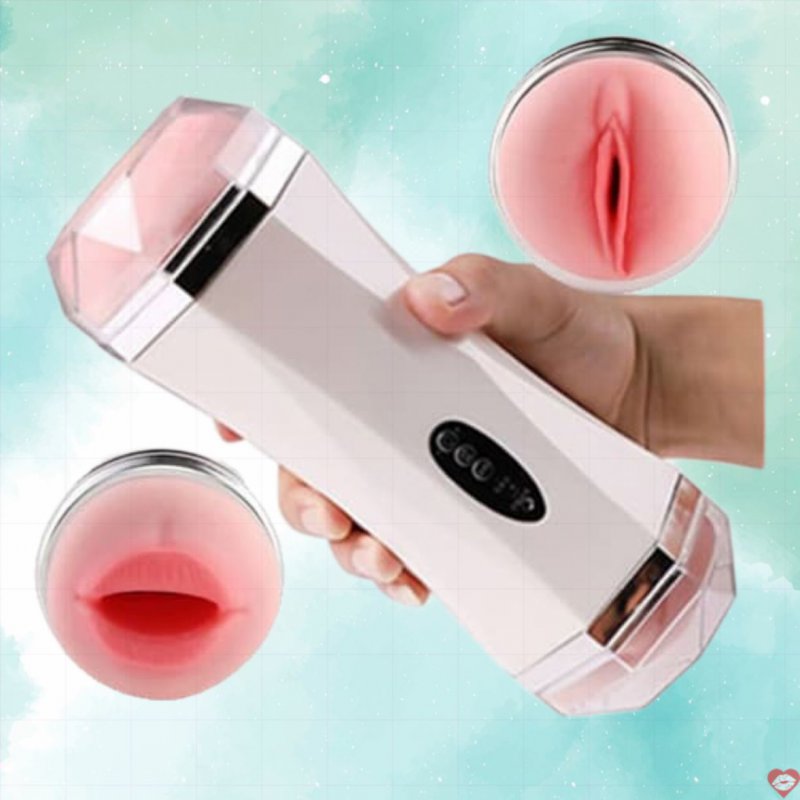 Âm đạo giả 2 đầu bú mút liếm như thật SHP1353