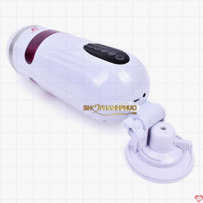 Âm Đạo Giả SnowStorm Tự Động Sưởi Ấm Rung Thụt Co Bóp 