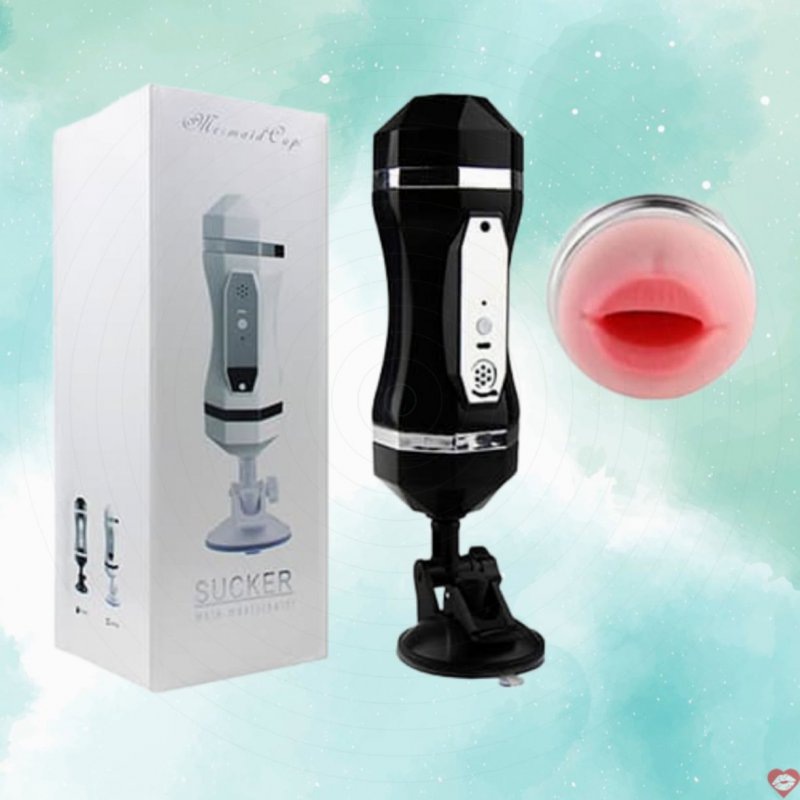 Âm đạo giả hai đầu Snail Cup Nhật Bản gắn tường bú mút như thật SHP02