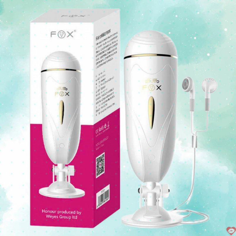 Âm đạo giả gắn tường fox rung rên