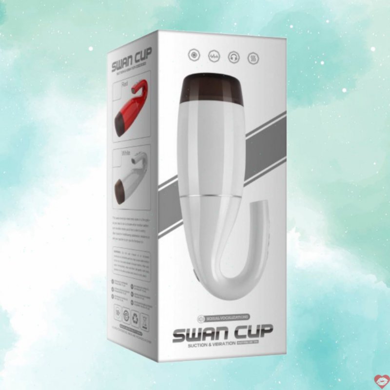Máy thủ dâm SWAN CUP 12 chế độ rung rên tỏa nhiệt sạc pin sang trọng