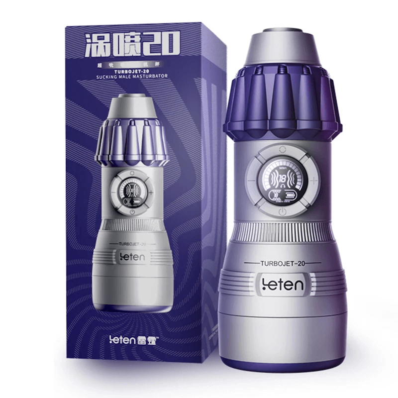 Máy Thủ Dâm Leten Turbojet-20 Hút Rên Rỉ 10 Chế Độ Sạc Tận Hưởng