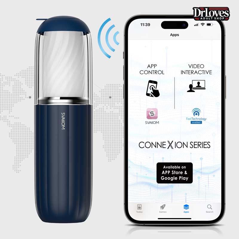 Máy Thủ Dâm Svakom ALEX Neo 2 Tương Tác Video Hấp Dẫn