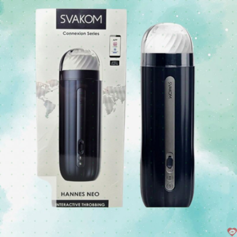 Svakom Hannes Neo âm đạo tự động rung thụt có sưởi ấm và kết nối App