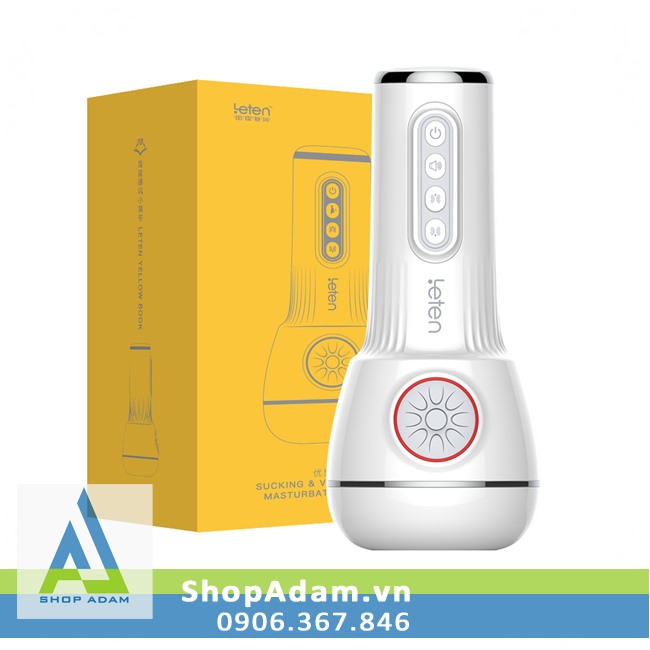 Âm đạo giả Leten Sucking 4 tự động rung co bóp hút sướng