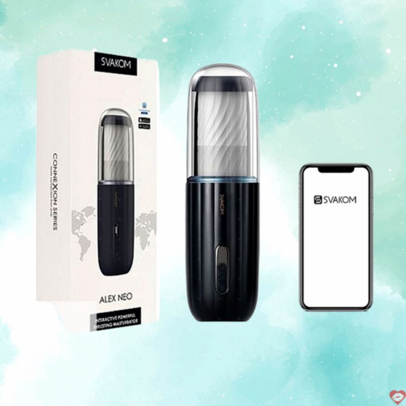 Sex toy cho nam cao cấp thụt tự động Svakom Alex Neo kết nối mạng
