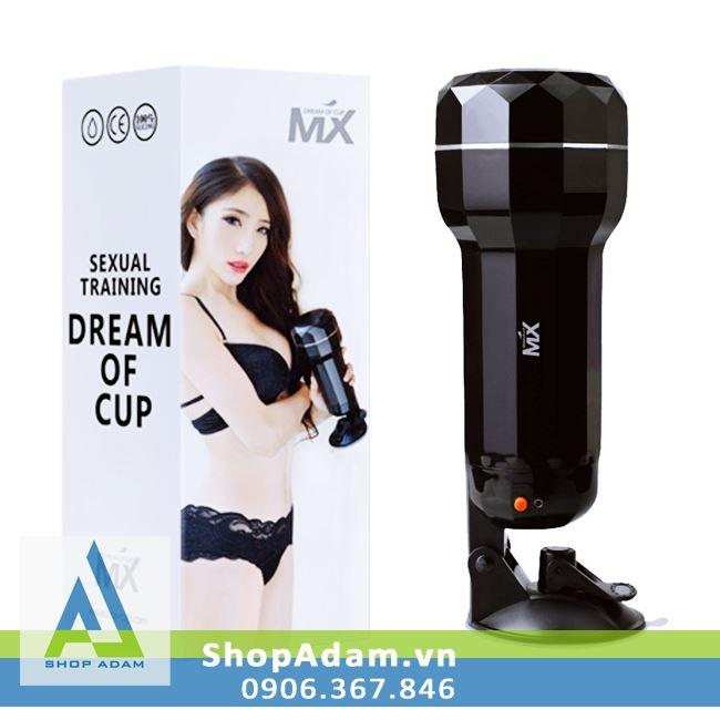 Cốc tình dục gắn tường có rung MX Dream âm thanh chân thực