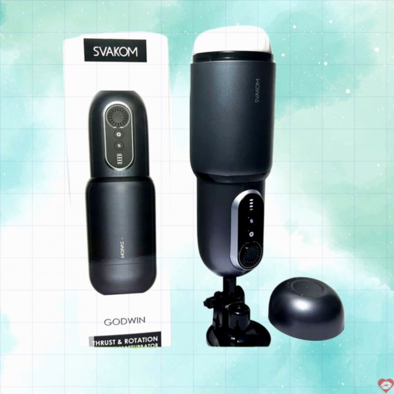Svakom Godwin máy thủ dâm nam gắn tường tự động xoay thụt hút