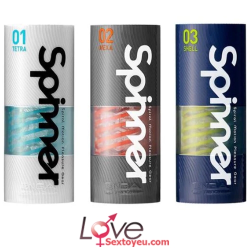 Cốc thủ dâm Tenga Spinner xoắn ốc Siêu thực Phong cách mới