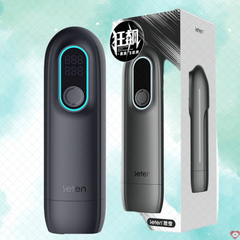 Âm đạo tự động Leten Thunder Pro sục bú sưởi ấm