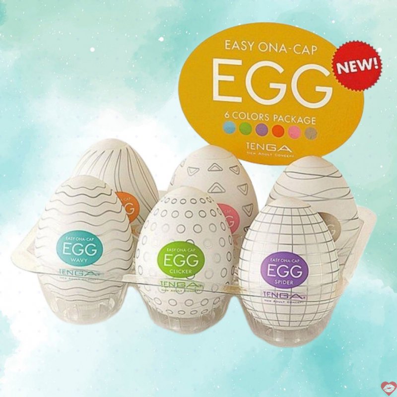 Âm đạo giả hình quả trứng Tenga Egg