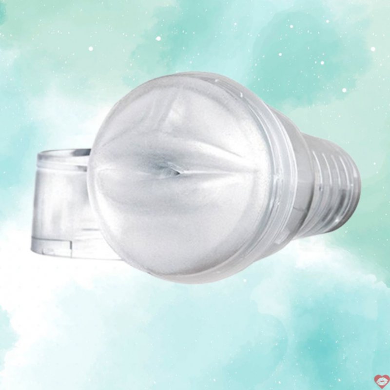 Đèn pin silicon trong suốt Ice Fleshlight