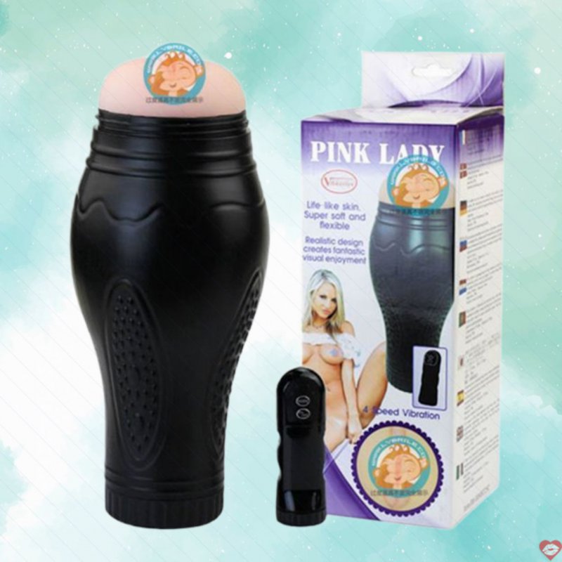 Đèn pin thủ dâm 4 cấp độ rung Pink Lady