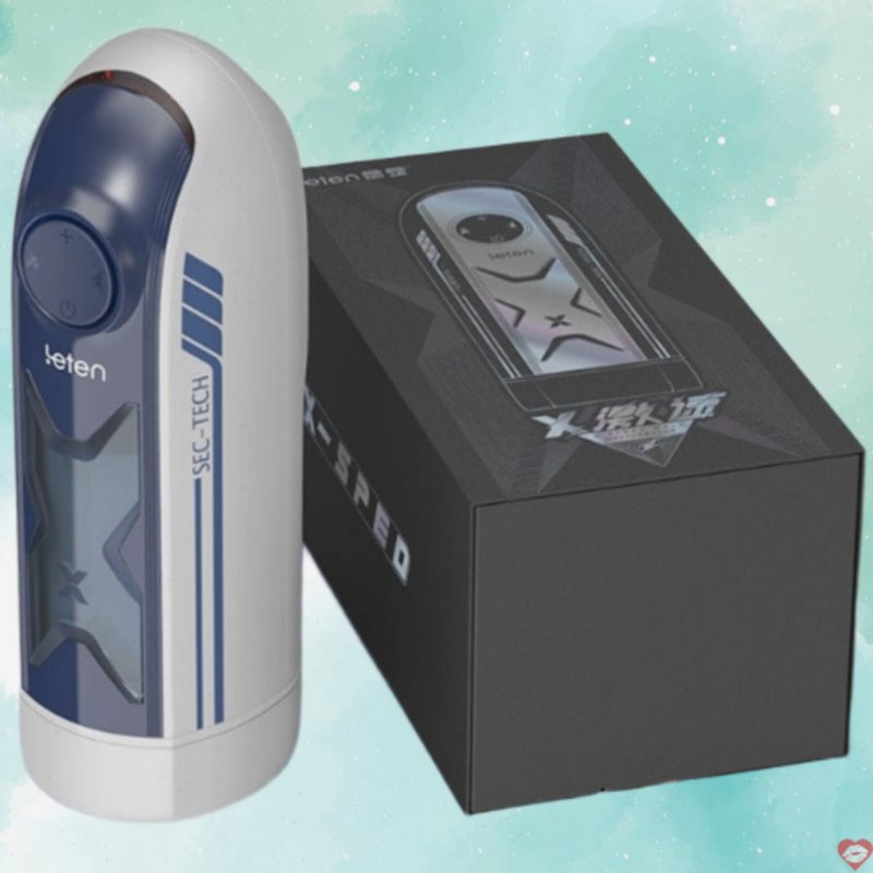 Cốc thủ dâm mini sục bú siêu tốc độ có sưởi ấm Leten Xspeed