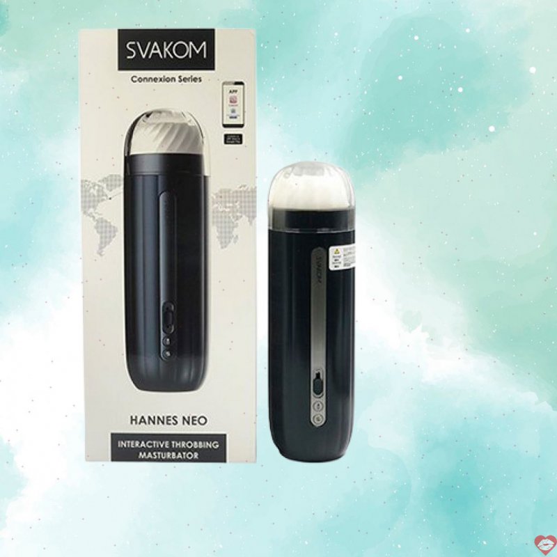 Svakom Hannes Neo- Âm đạo tự động rung thụt sưởi ấm tương tác qua app