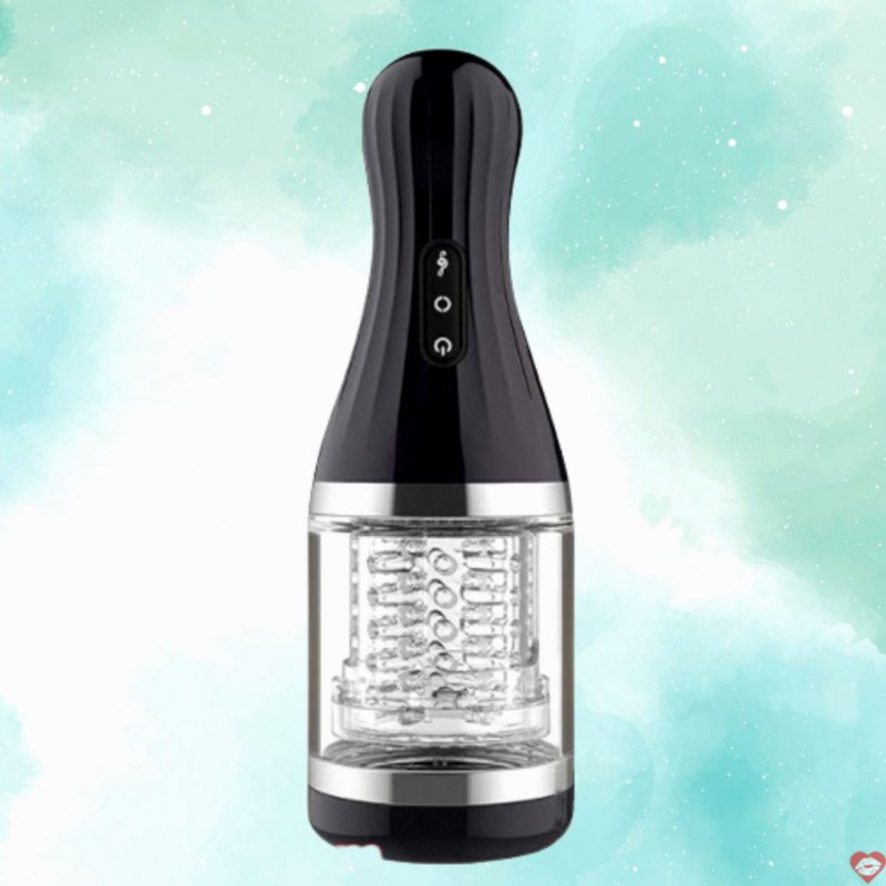Cốc thủ dâm tự động nhỏ gọn xoay 360 độ mạnh mẽ