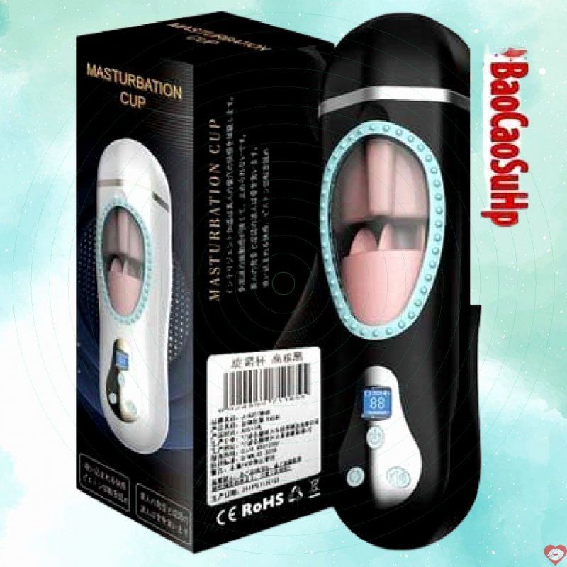 Sextoy Cốc âm đạo Lưỡi liếm co bóp Clapper siêu sướng