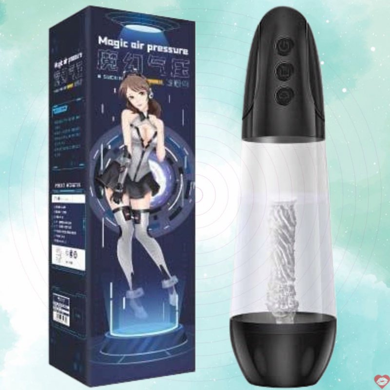 Sextoy âm đạo Mystery Magic Air Sucking tự động co bóp hút cực sướng
