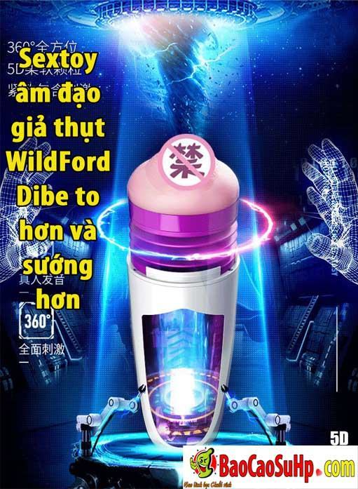 Sextoy âm đạo giả WildFord Dibe to hơn sướng hơn giá tốt