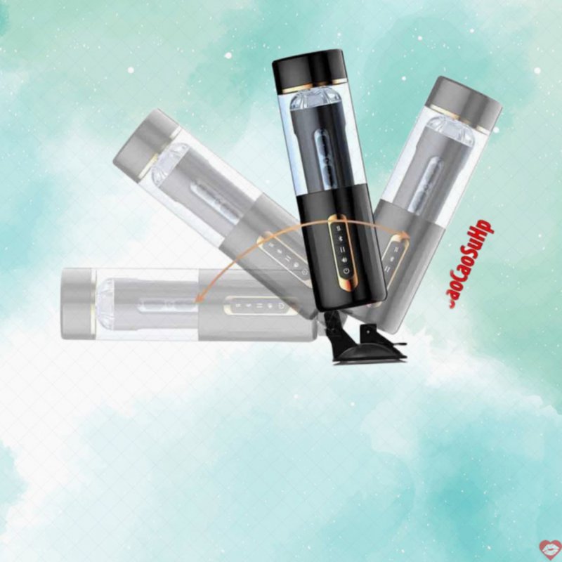 Sextoy Âm đạo đóng tường Dark wave cao cấp rung xoay thụt
