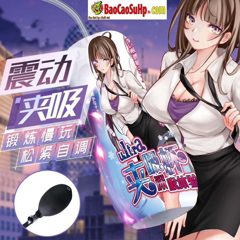 Cốc thủ dâm Mystery clip co bóp tay rung, giá tốt mềm mại dễ sử dụng