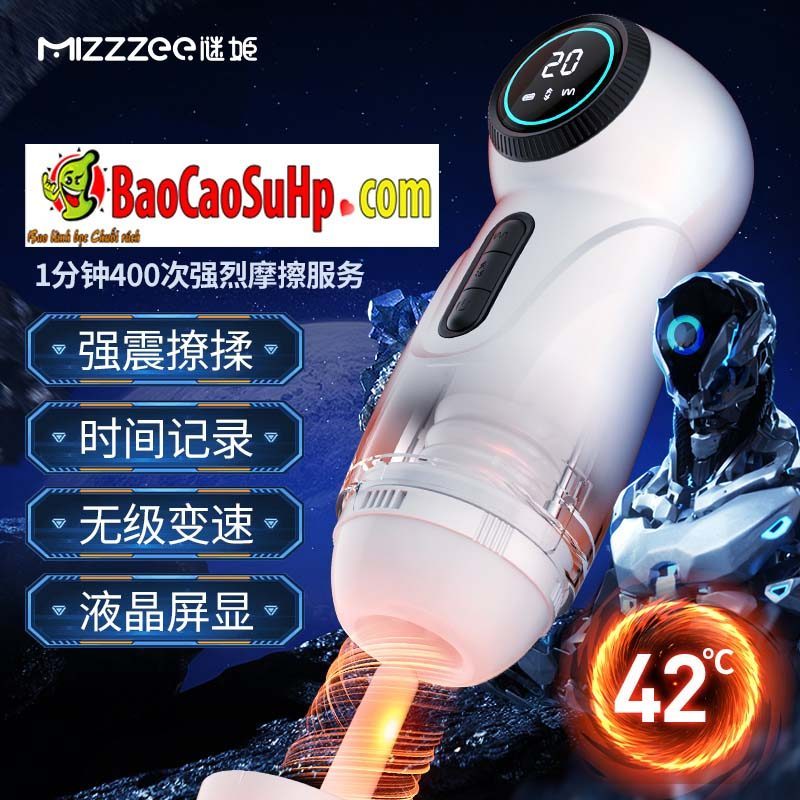 Cốc thủ dâm Mizzzee Universe hút thụt phát nhiệt nhỏ gọn tiện lợi