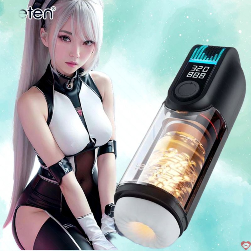 Cốc thủ dâm tự động Leten thunder Black Hole Pro Thụt mạnh nhiệt kép