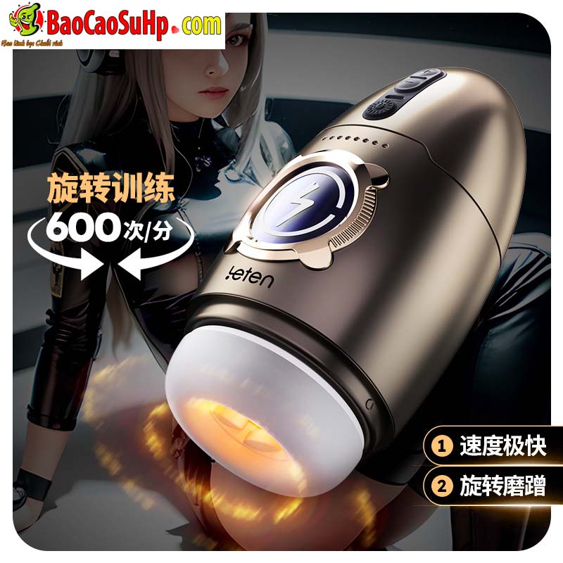 Cốc thủ dâm nhỏ gọn Leten Thunder Space Cabin trải nghiệm siêu thực