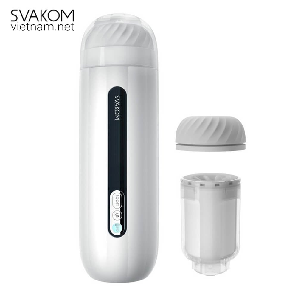 Âm đạo giả xoay thụt tự động SVAKOM Dylan thực tế rung mạnh mượt mà