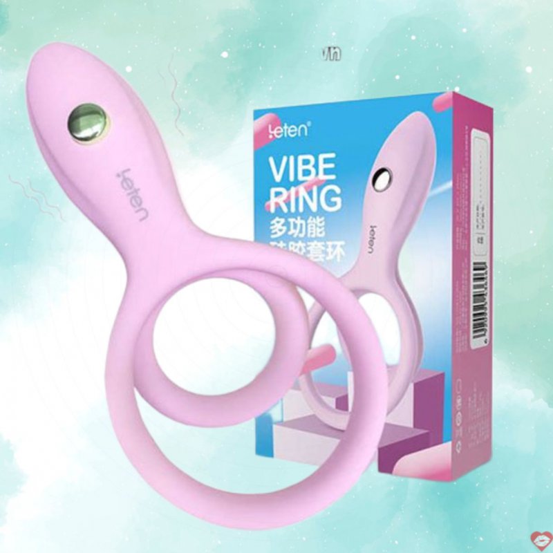 Vòng rung đeo dương vật Leten Vibe Ring kích thích khoái cảm lâu 