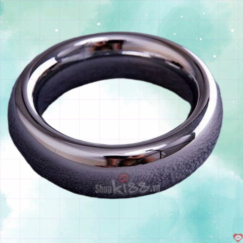 Vòng kim loại đeo dương vật cao cấp tăng khoái cảm nam giới 