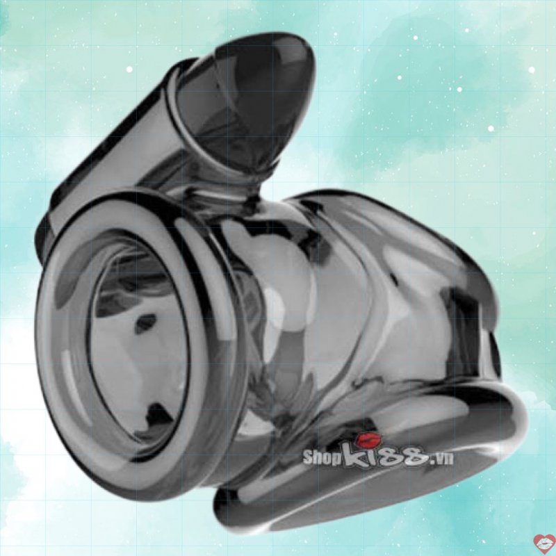 Vòng Đeo Dương Vật Silicon Rung Tăng Cường Cương Cứng, Chống Xuất Tinh Sớm 