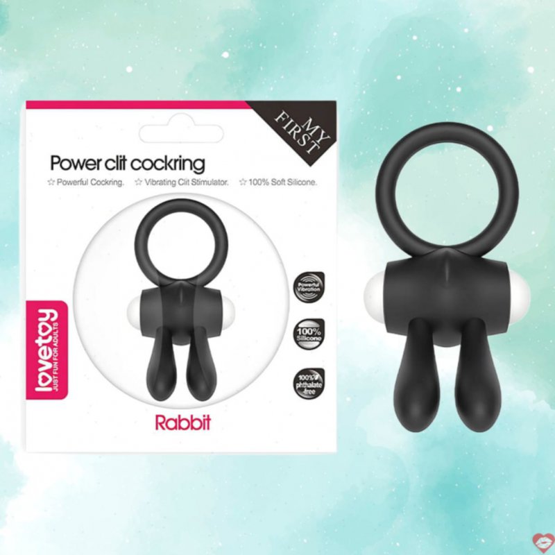 Vòng rung Lovetoy Rabbit silicon siêu mềm tăng khoái cảm cho cặp đôi 