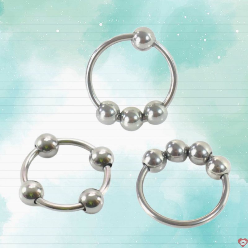 Vòng đeo kéo dài thời gian inox 4 bi chính hãng tăng khoái cảm phái mạnh 