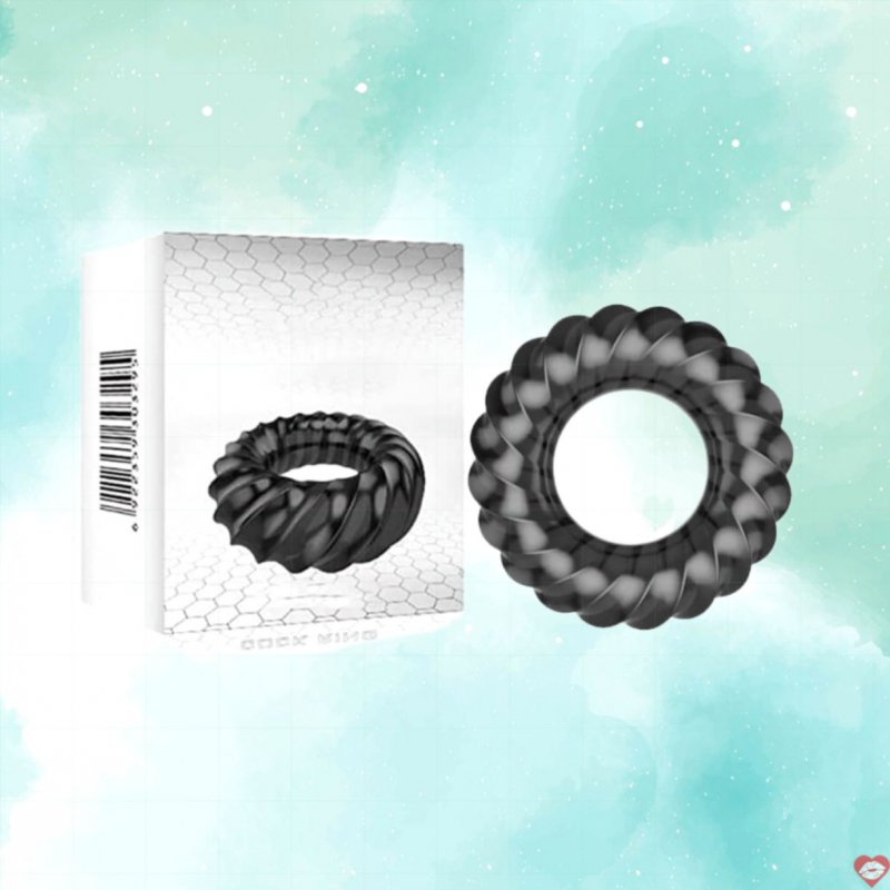 Vòng Đeo Kéo Dài Thời Gian Aichao Cock Ring Đen Siêu Bền 